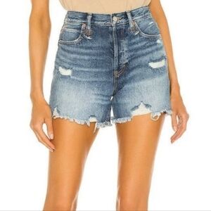 NWT Free People Twist & Shout Denim Cutoff Distressed Shorts